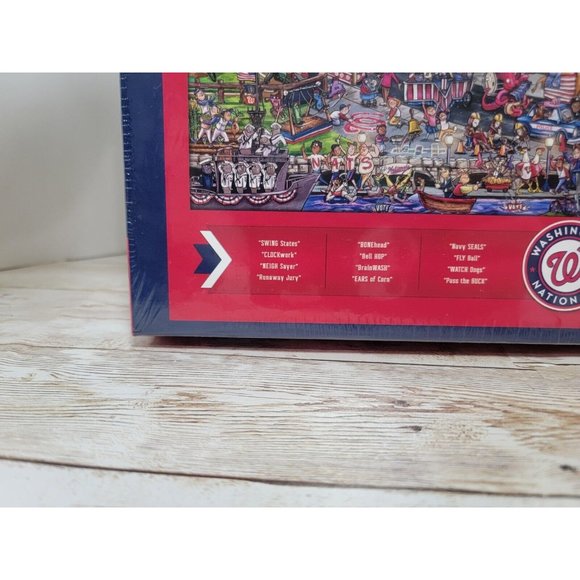 MLB Washington Nationals Can You Find Joe Puzzle Baseball 500‎ piece puzzle New - Picture 5 of 7